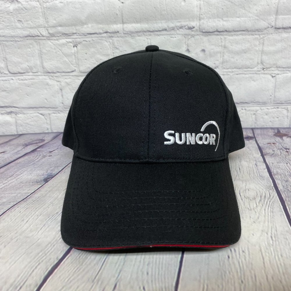 Oilfield Hat Cap Strap Back Black Suncor Christmas 2014 Petroleum Oil & Gas - Picture 5 of 8